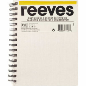 Reeves luonnoskirja Canvaspinta A5 120g 80 sivua