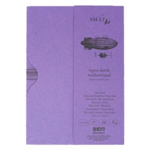 SMLT Ingres sketch pad A4 130g säilytysrasiassa 30 sivua