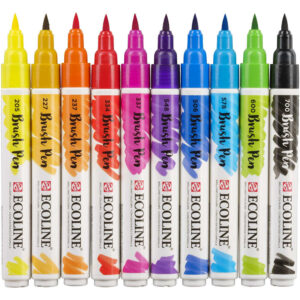 Ecoline Brush Pen 10 tussin setti