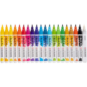 Ecoline 20 akvarellitussia
