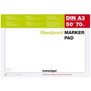 Transotype Marker Pad 75g 50 sivua