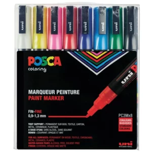 Posca 3M standard 8 tussia