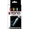 YONO akryylitussisetti missä metallivärit