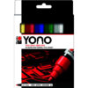 YONO akryylitussit 6 perusväriä