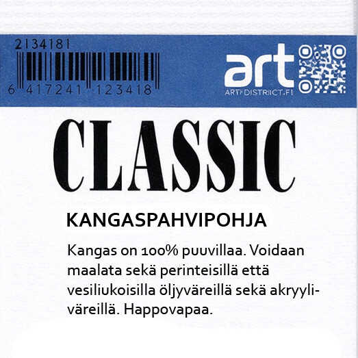 Classic kangaspahvipohja