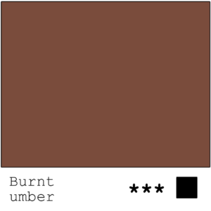 New foundations Burnt Umber