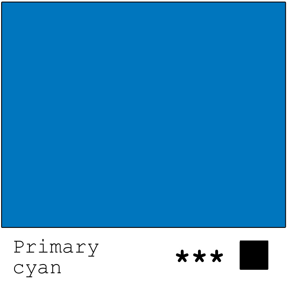 New foundations Primary Cyan