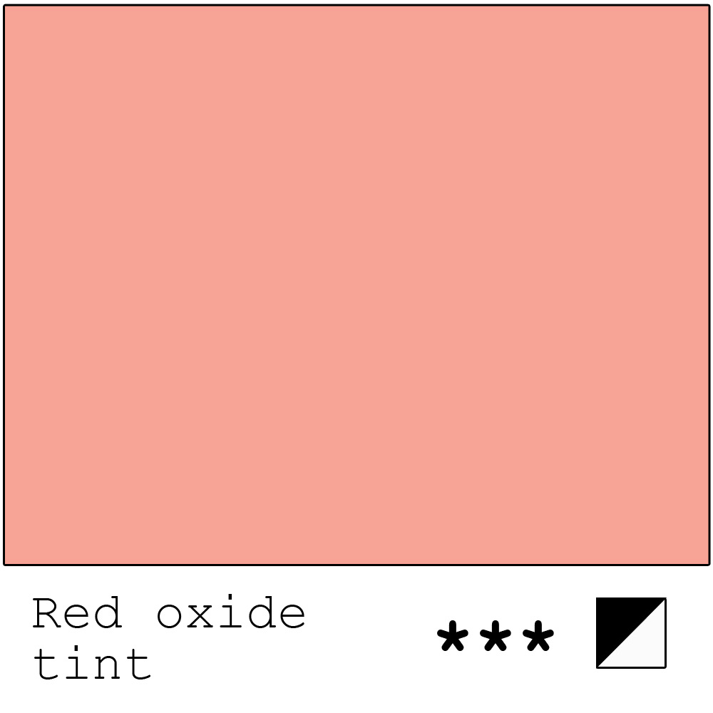 New foundations Red Oxide Tint