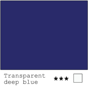 New foundations Transparent Deep Blue