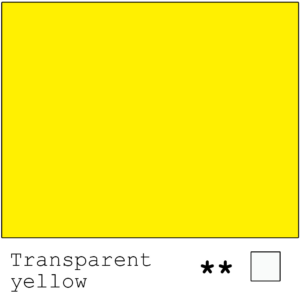 New foundations Transparent Yellow